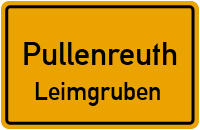 Straßen in Pullenreuth Leimgruben