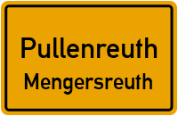 Straßen in Pullenreuth Mengersreuth