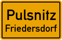 Königsbrücker Straße in PulsnitzFriedersdorf