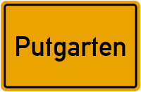 City Sign Putgarten