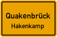 Straßenverzeichnis Quakenbrück Hakenkamp