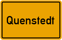 City Sign Quenstedt