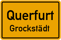 Straße Des Aufbaus in QuerfurtGrockstädt