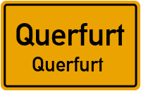 Querstraße in QuerfurtQuerfurt