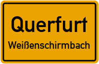 Dorfstraße Weißenschirmbach in QuerfurtWeißenschirmbach