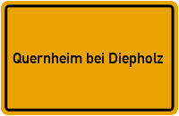 City Sign Quernheim bei Diepholz