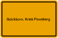 City Sign Quickborn, Kreis Pinneberg