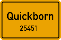 Straßen in 25451 Quickborn