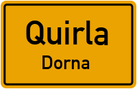Dornaer Straße in QuirlaDorna