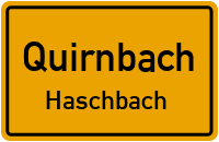 Straßen in Quirnbach Haschbach