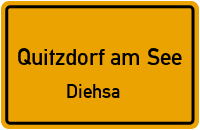 Quitzdorfer Weg in Quitzdorf am SeeDiehsa