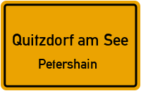 Ziegeleiweg in Quitzdorf am SeePetershain