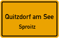 Seer Straße in Quitzdorf am SeeSproitz
