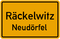 Horkaer Straße in RäckelwitzNeudörfel