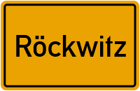 City Sign Röckwitz