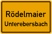 Burgstraße in RödelmaierUnterebersbach