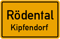 Angerstraße in RödentalKipfendorf