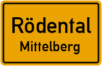 Straßenverzeichnis Rödental Mittelberg