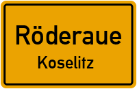 Gartenstraße in RöderaueKoselitz