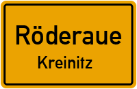 Straßen in Röderaue Kreinitz