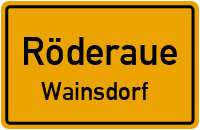 Pfeifweg in RöderaueWainsdorf