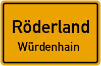 Reichenhainer Weg in RöderlandWürdenhain