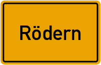 Kirchberger Straße in Rödern