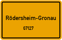 67127 Rödersheim-Gronau