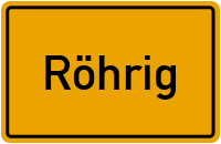 City Sign Röhrig