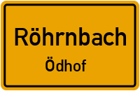 Straßen in Röhrnbach Ödhof