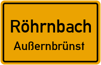 Tannenfeldstraße in 94133 Röhrnbach (Außernbrünst)