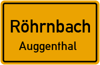 Straßen in Röhrnbach Auggenthal