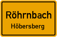 Straßenverzeichnis Röhrnbach Höbersberg