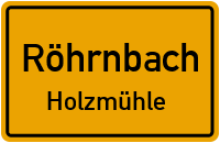 Straßenverzeichnis Röhrnbach Holzmühle