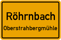 Straßen in Röhrnbach Oberstrahbergmühle