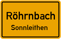 Straßenverzeichnis Röhrnbach Sonnleithen