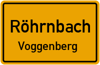 Straßenverzeichnis Röhrnbach Voggenberg