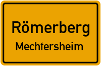 Schubertstraße in RömerbergMechtersheim