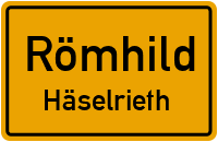 Untere Dorfstraße in RömhildHäselrieth