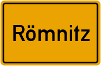 City Sign Römnitz