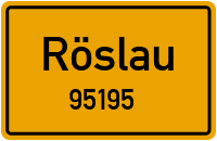 95195 Röslau