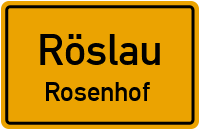 Rosenhof in RöslauRosenhof