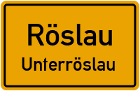 Gartenstraße in RöslauUnterröslau
