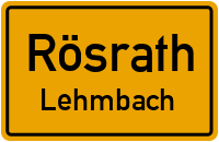 Dammweg in RösrathLehmbach