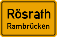 Sülztalstraße in RösrathRambrücken