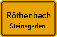 Tobelbachstraße in RöthenbachSteinegaden