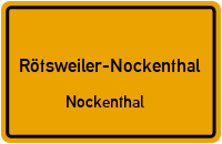 Eichwaldweg in Rötsweiler-NockenthalNockenthal