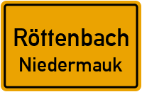 Straßenverzeichnis Röttenbach Niedermauk