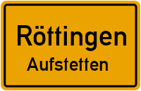 Talstraße in RöttingenAufstetten