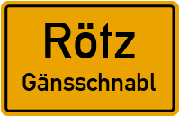 Straßen in Rötz Gänsschnabl
